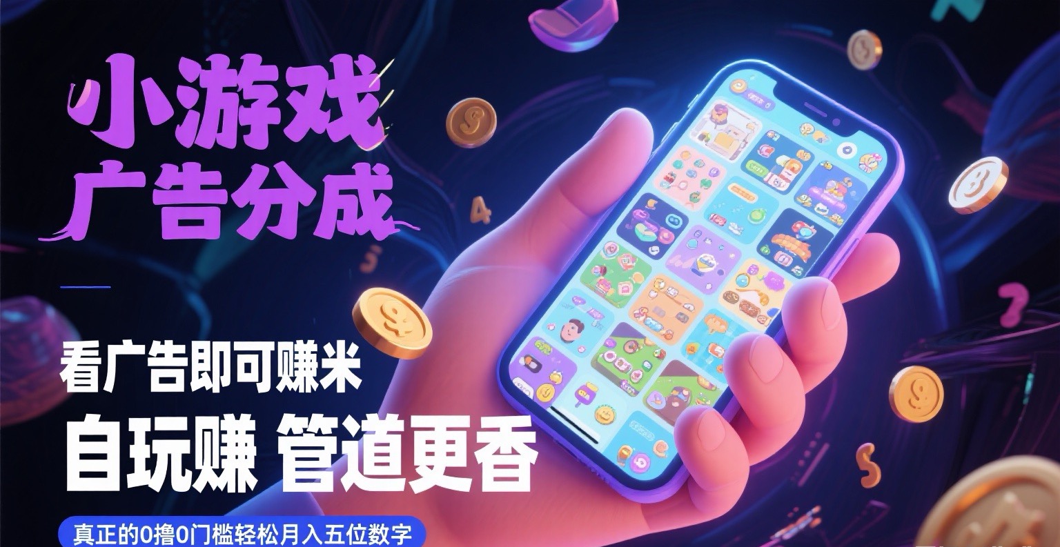 看广告即可赚米 自玩赚 管道更香 真正的零撸零门槛祝创空间-网创项目资源站-副业项目-创业项目-搞钱项目祝创空间