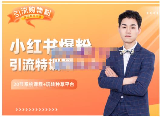 陆明明·小红书爆粉特训班5.0,助你轻松玩转小红书平台价值1380元