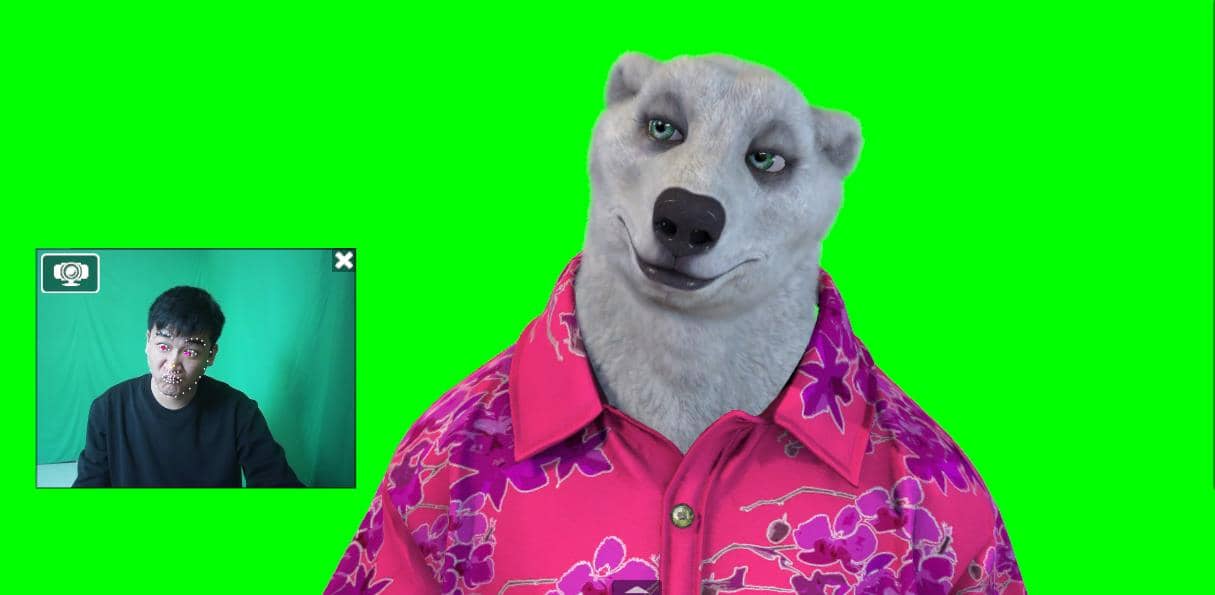 实时直播换脸卡通形象出镜，卡通形象面部捕捉(软件＋教程)祝创空间-网创项目资源站-副业项目-创业项目-搞钱项目祝创空间