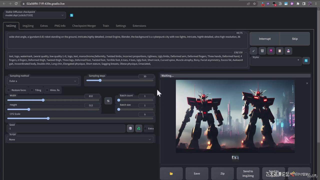 终极 Stable Diffusion + ChatGPT AI绘画及模型训练课程-中英字幕祝创空间-网创项目资源站-副业项目-创业项目-搞钱项目祝创空间