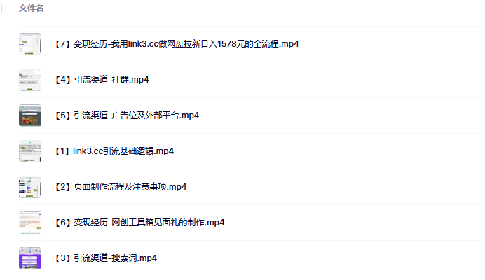 link3.cc聚合链接引流，日引流50＋精准粉祝创空间-网创项目资源站-副业项目-创业项目-搞钱项目祝创空间