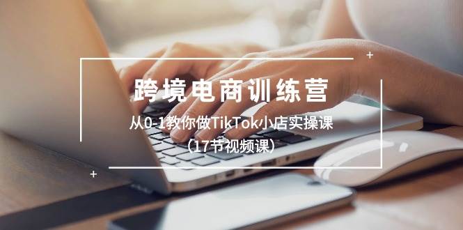 跨境电商训练营：从0-1教你做TikTok小店实操课（17节视频课）祝创空间-网创项目资源站-副业项目-创业项目-搞钱项目祝创空间